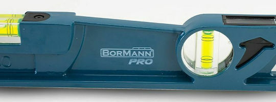 Bormann Pro BHT7758 Αλφάδι Αλουμινίου Μαγνητικό 60εκ. με 3 Μάτια