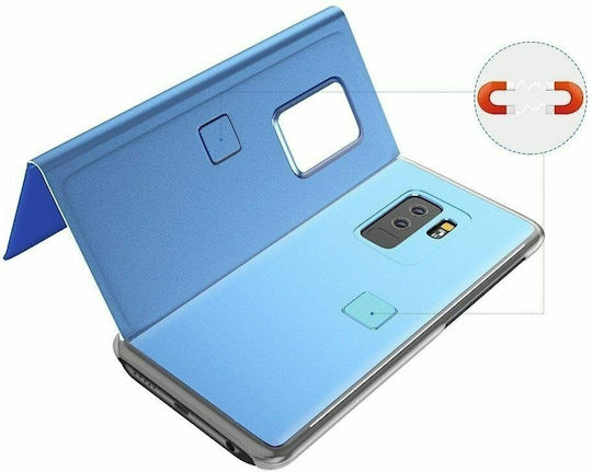 Hurtel Clear View Book Πλαστικό Χρυσό (Galaxy A10)