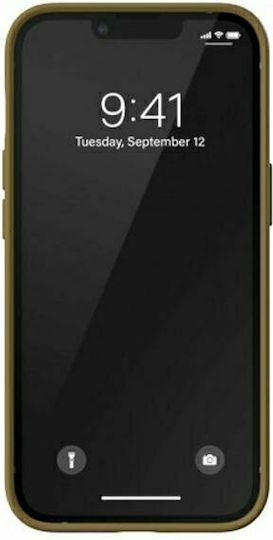 adidas Moulded Umschlag Rückseite Kunststoff Beige / Gold (iPhone 13 Pro)