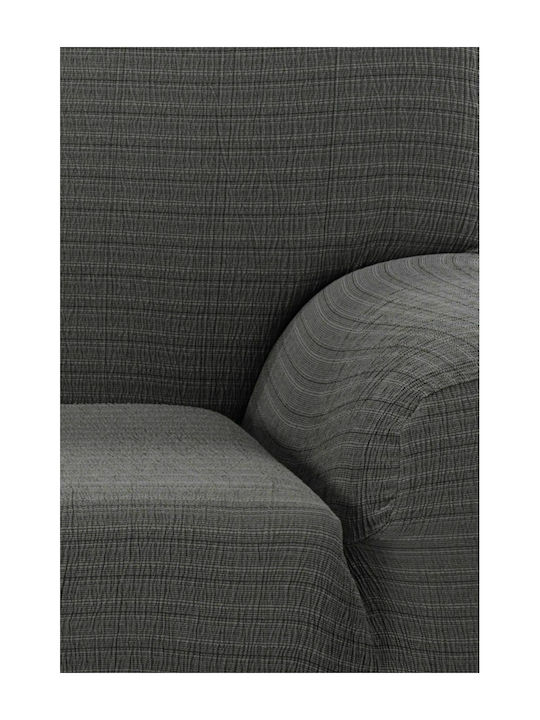 Mc Decor Akari Elastische Abdeckung für Dreisitziges Sofa Grey 1Stück