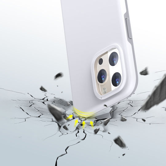 Choetech MFM Anti Drop Back Cover Πλαστικό Λευκό (iPhone 13 Pro Max)