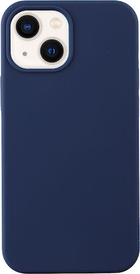 Idol 1991 Velvet Elite 4 Side Camera Guard Silicone Back Cover Blue (iPhone 13 mini)