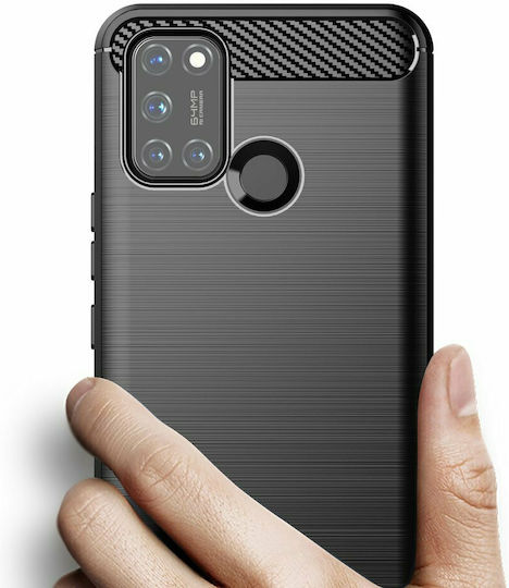 Hurtel Back Cover Σιλικόνης Μαύρο (Oppo A53 / A53s)