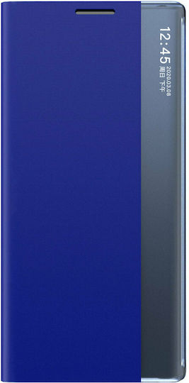 New Sleep Umschlag Rückseite Kunststoff Blau (Galaxy A03s)