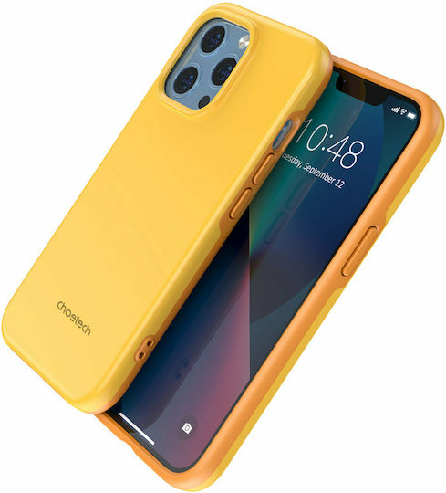Choetech MFM Anti-drop Back Cover Plastic Portocaliu (iPhone 13 Pro)