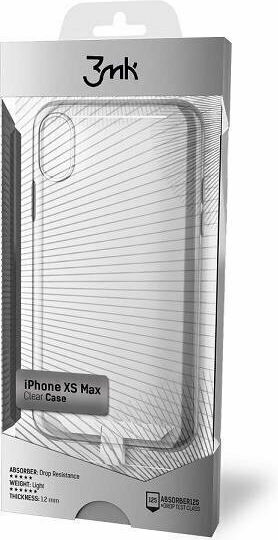 3MK Clear Back Cover Σιλικόνης 1.2mm Clear (Galaxy A40)