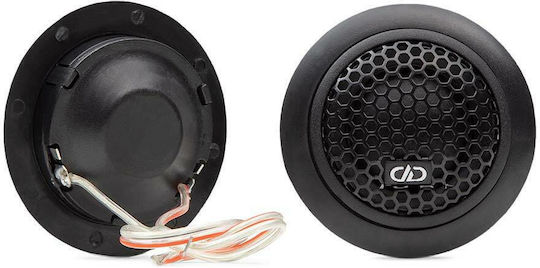 DD Audio Σετ Tweeter Αυτοκινήτου Στρογγυλά T2B