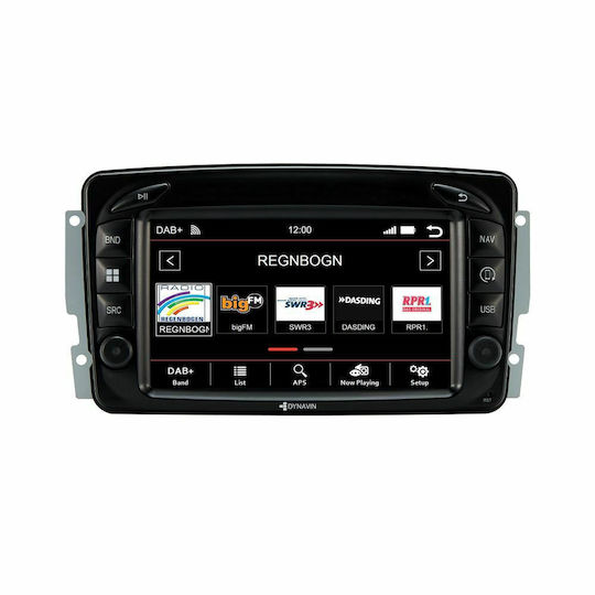 Dynavin Ηχοσύστημα Αυτοκινήτου για Mercedes-Benz Vito / Viano / C Class / CLK Class / G Class / Sprinter 2000-2007 (Bluetooth/USB/WiFi/GPS/Apple-Carplay/Android-Auto) με Οθόνη Αφής 7"