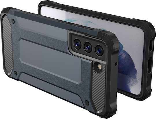 Hurtel Hybrid Armor Tough Здрава Задна Корица Пластмаса Сребърна (Galaxy S21 FE 5G)