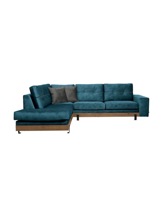 Murcia Γωνιακός Καναπές με Αριστερή Γωνία Navy Blue 280x220x90εκ.