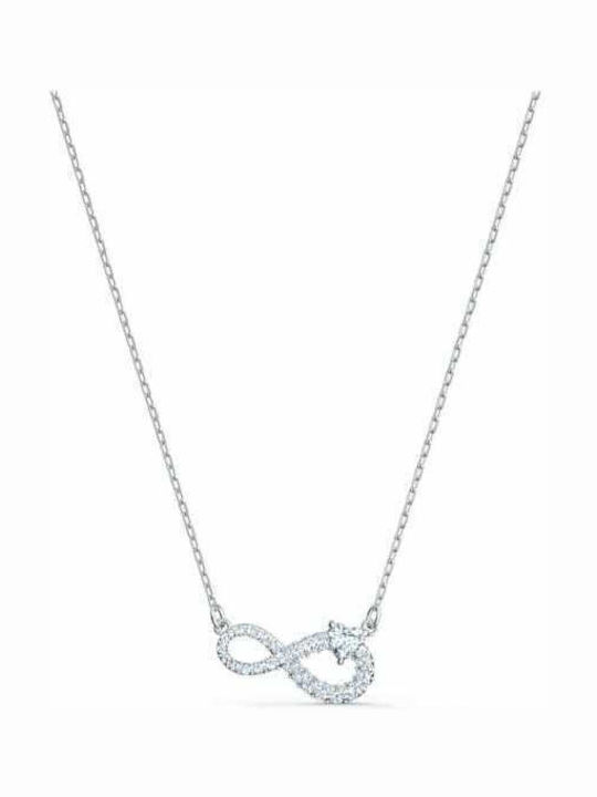 Swarovski Infinity Symbol Κολιέ Άπειρο