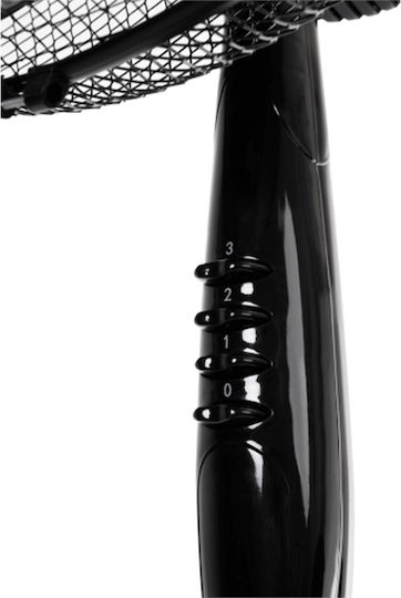 Juro-Pro Aiolos Pedestal Fan 50W 40cm Diameter Black