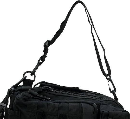 Mcan Military Pouch Shoulderbags made of Polyester Black