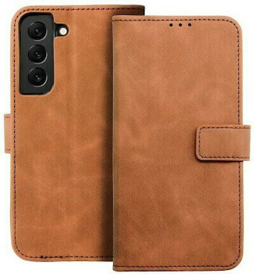 Forcell Tender Synthetic Leather Book Brown (Galaxy A21s)