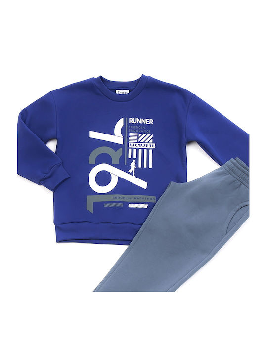 Trax Kids Sweatpants Set Blue 2pcs