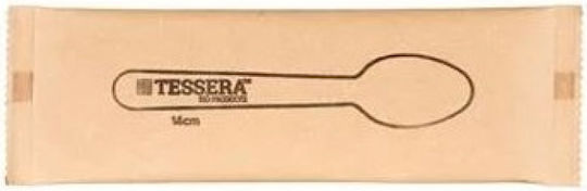 Tessera Biodegradable Spoon Disposable Wooden 100pcs