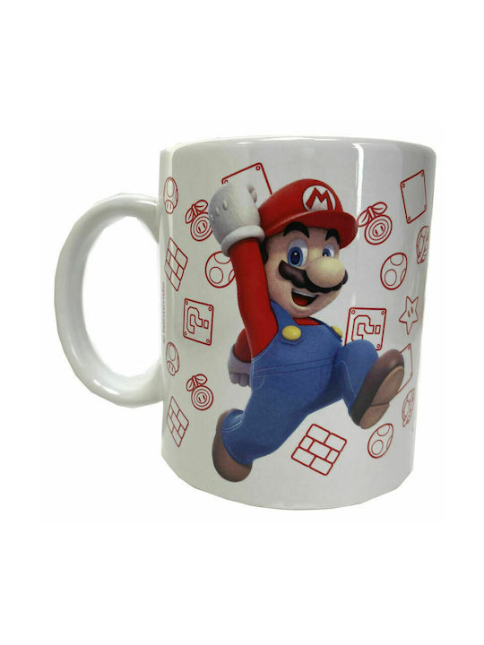 Nintendo Super Mario Bros Ceramic Cup Multicolour 2pcs