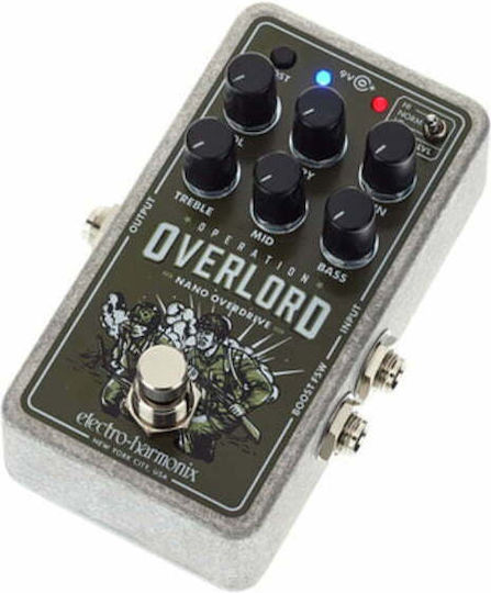 Electro-Harmonix Nano Operation Overlord Πετάλι Effect Distortion / Over­drive Ηλεκτρικής Κιθάρας και Ηλεκτρικού Μπάσου