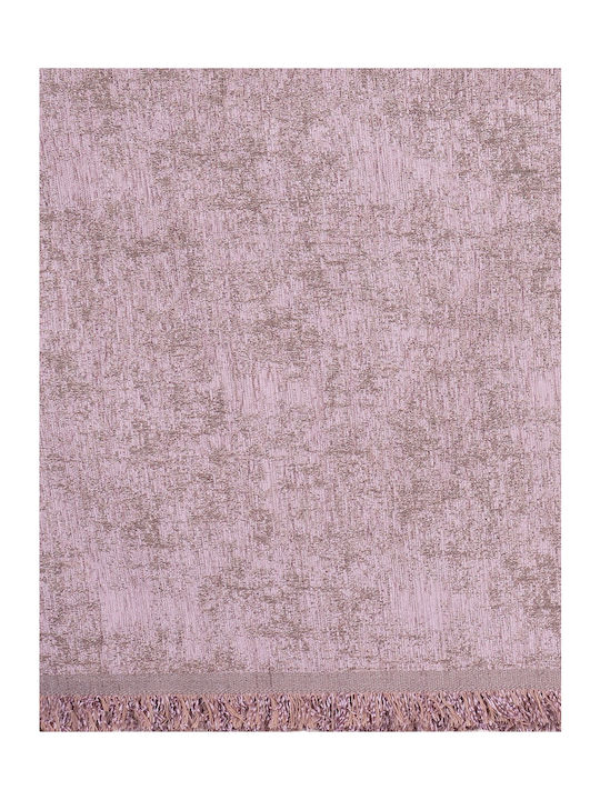 Mc Decor Zen Ριχτάρι Πολυθρόνας Chenille 180x180εκ. Λιλά