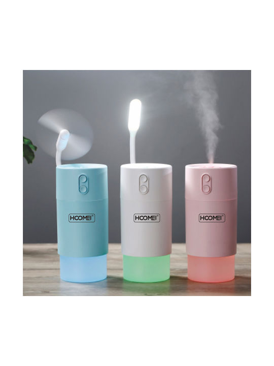 Hoomei Led Συσκευή Αρωματοθεραπείας HM2210 Ροζ 400ml