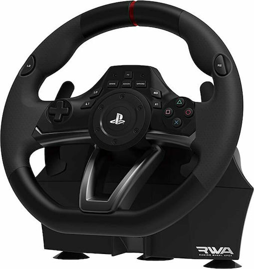 Hori Racing Wheel Apex Steering Wheel with Pedals for PC / PS3 / PS4 with 270° Rotation