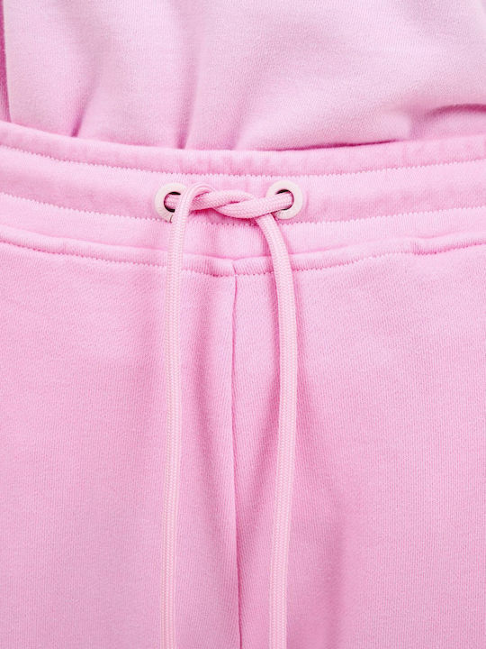 Anise High Waist Sweatpants Jogger Pink