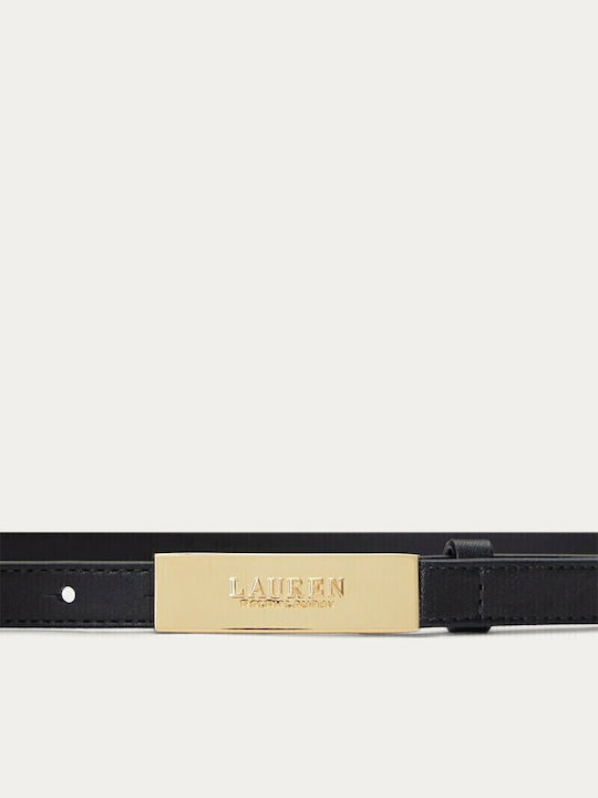 Leather Women's Black Belt