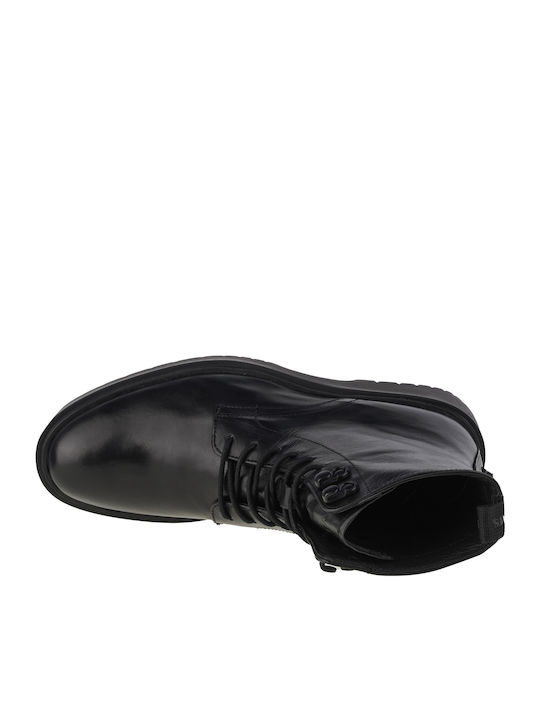 Bria Ghete dama de piele Bocanci Negru