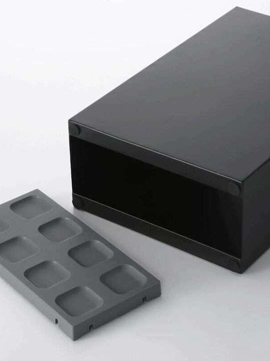 Yamazaki Regenschirmständer Metallisch Smart Wide Black 23.5x12x36cm 1Stück