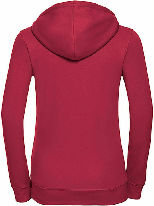 Russell Europe Women's Long Sleeve Promotional Cardigan Classic Red