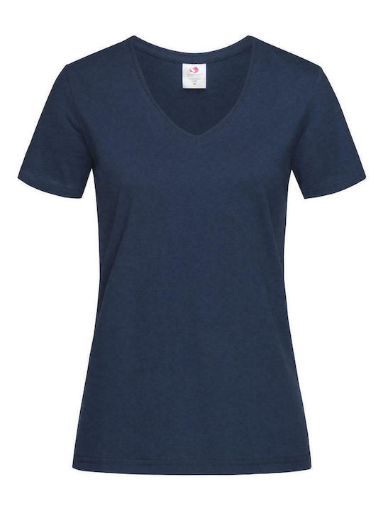 Stedman Classic-T Women's Short Sleeve Promotional T-Shirt Navy Blue