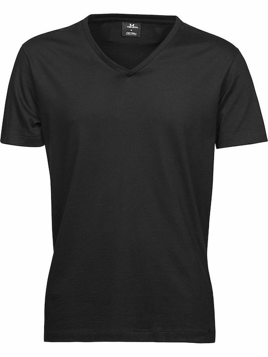 Tee Jays Fashion Sof-Tee Werbe-T-Shirt in Schwarz Farbe