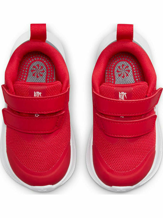 Star Runner Runner 3 Tdv Kids Sports Shoes Running with Hoop & Loop Closure University Red / Smoke Grey
