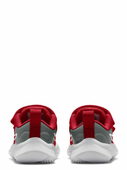 Star Runner Runner 3 Tdv Kids Sports Shoes Running with Hoop & Loop Closure University Red / Smoke Grey