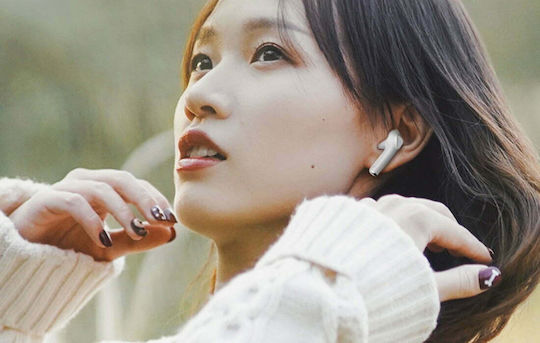 Lenovo LP80 In-ear Bluetooth Handsfree Earphones with Sweat Resistance and Charging Case White