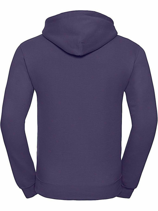 Russell Europe Werbe-Hoodie in Lila Farbe