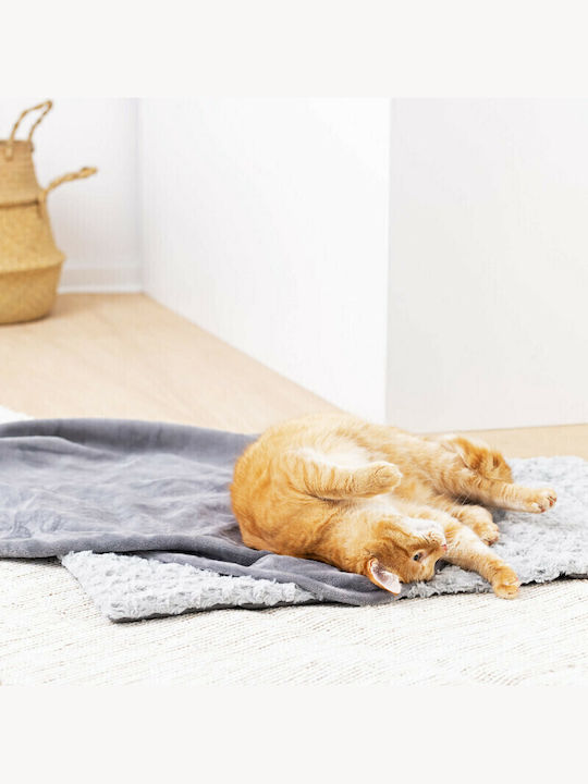 Navaris Blanket Dog Gray 115x87cm