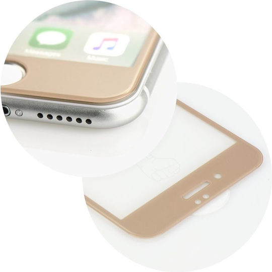3D Full Glue Full Face Tempered Glass Gold (iPhone 6 / 6s)