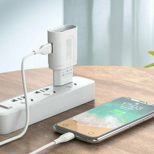 Remax Φορτιστής Χωρίς Καλώδιο με Θύρα USB-A Λευκός (RP-U32)