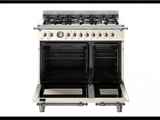 Bertazzoni Комерсиална готварска печка HER96L2EAVT