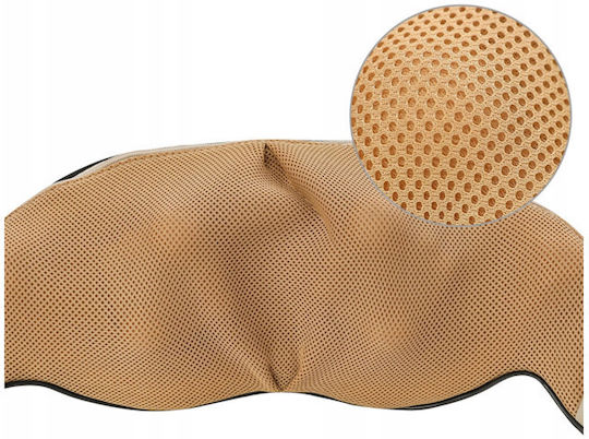 SPM SPM HT-P001 Μπάλα Μασάζ Shiatsu για τον Αυχένα με Λειτουργία Θέρμανσης Μπεζ