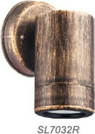 Aca SL7032 Spot Exterior Montat Pe Perete GU10 IP65 6x8.7x12cm