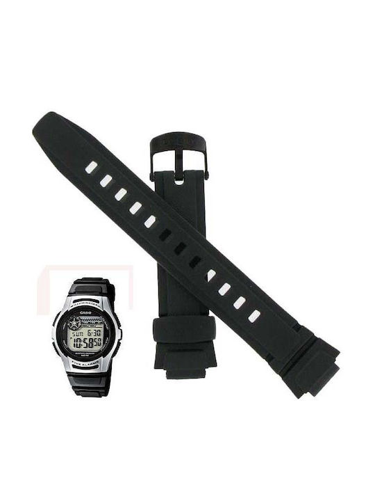 Casio Rubber Strap Black 22mm Casio Rubber Strap Black 22mm