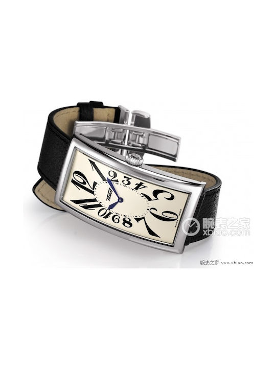 Tissot Heritage Prince Ceas Baterie cu Negru Brățară din piele