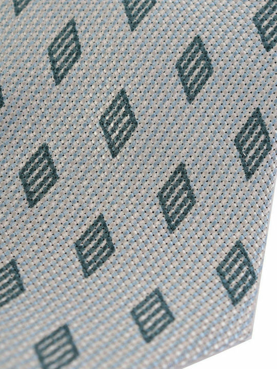 Giorgio Armani Ανδρική Γραβάτα Μεταξωτή Μονόχρωμη σε Γκρι Χρώμα