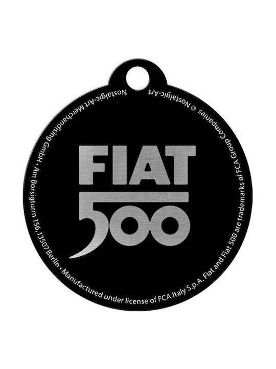 Nostalgic Art Σετ Μπρελόκ Nostalgic Fiat 500 Μεταλλικά 2τμχ