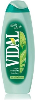 Vidal White Musk Αφρόλουτρο & Άρωμα White Musk 500ml
