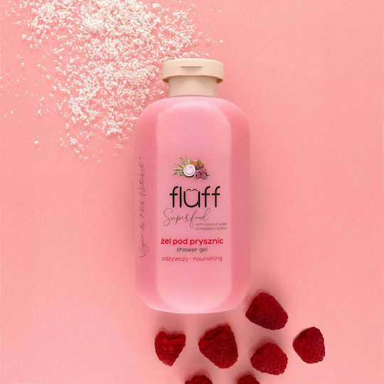 Fluff Coconut & Raspberry Shower Gel Coconut 500ml