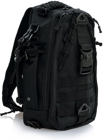 Mcan Military Backpack Backpack made of Polyester Black 20lt