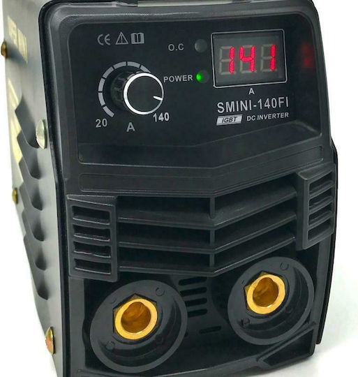 Helix S-Mini 140 FI Ηλεκτροκόλληση Inverter MMA με Μέγιστο Ρεύμα Συγκόλλησης 140A και Κύκλο Εργασίας 60%